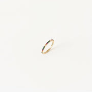 Birthstone Eternity Ring In Gold Material