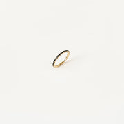 Birthstone Eternity Ring In Gold Material