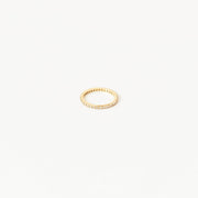 Birthstone Eternity Ring In Gold Material