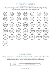 Daisy Flower Ring  Gold Material